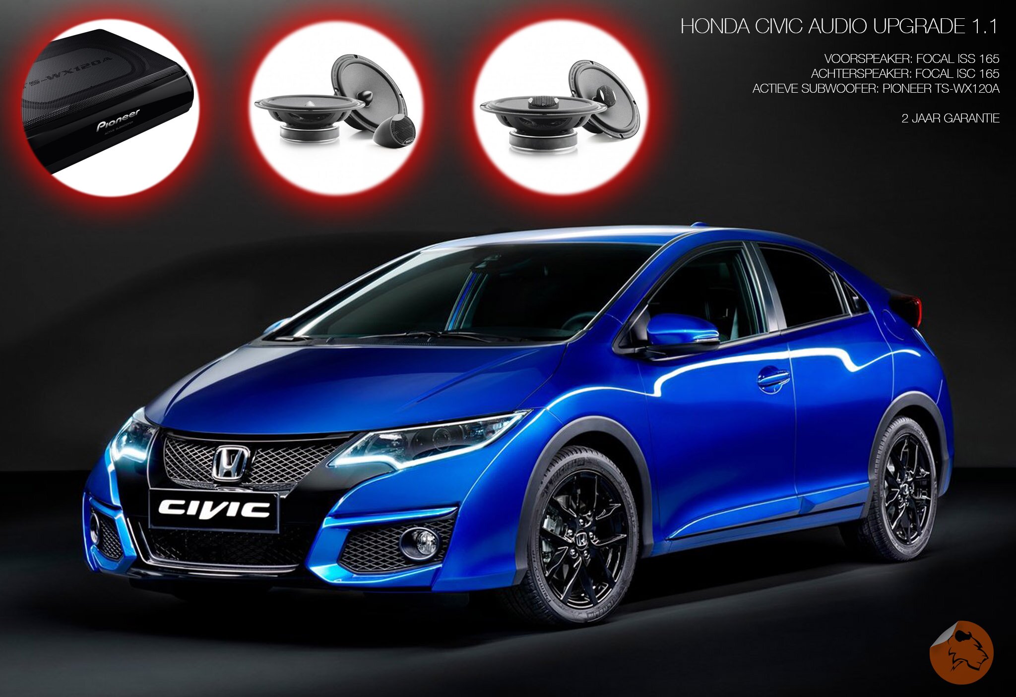 Honda Audio Pakket Honda Audio Pakket