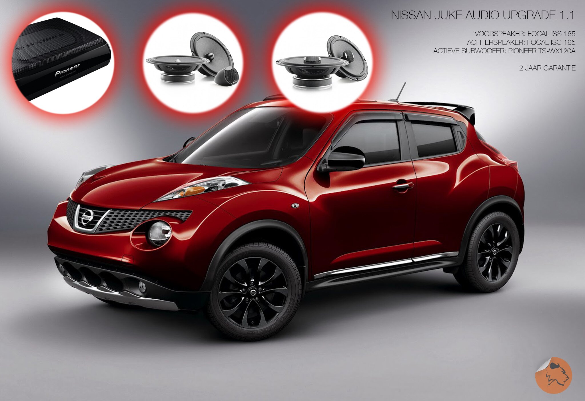 Nissan Audio pakket Nissan Audio pakket