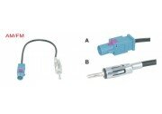 Antenne adaptor Fakra - Din Alfa Giulietta 2010 -->