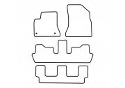 Mattenset Citro�n C4 Picasso 7 pers 2006 - 2013
