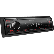 Kenwood KMM-205 - 1Din Autoradio met USB, AUX