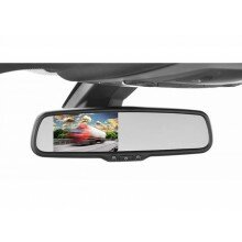 Binnenspiegel met ingebouwde monitor 4.3" en automatische dimfunctie